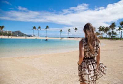 Hawaiian Fashion Designer by the Sea