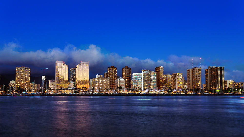 Seaside View of Honolulu